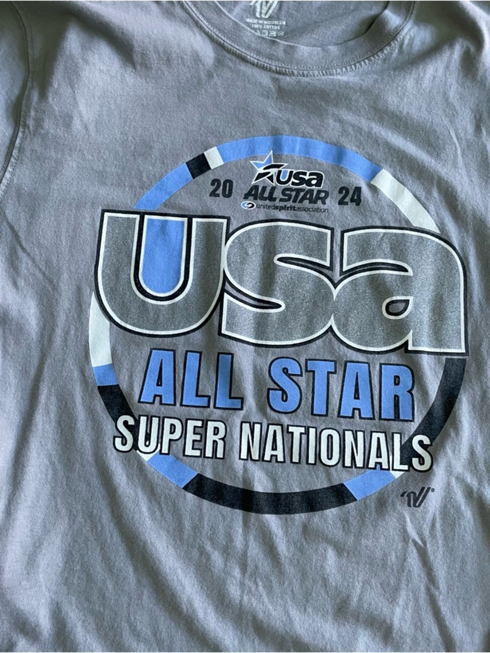 Set of 2 2024 USA All Star Super Nationals Merch Sweatshirt Med  T-Shirt Small - Picture 3 of 9
